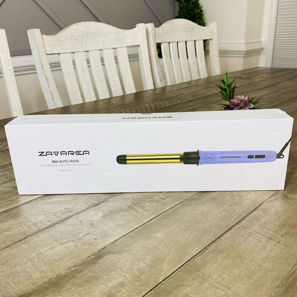 Zavarea 1 Inch Titanium Automatic Rotating Curling Iron REA‎ Auto-Rota UV217M